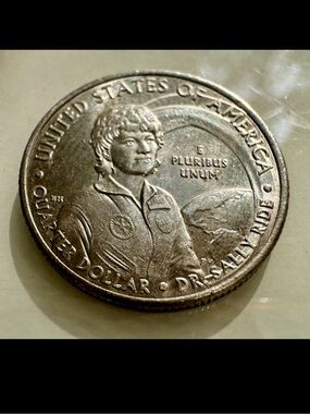 2022 [Mint Mark Denver] Dr. Sally Ride US Mint 25c Quarter Coin